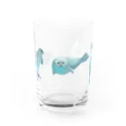 うららかな北風舎のアザラシの海 Water Glass :left