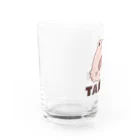 なご村🍙のなごむぜ！タヌキさん Water Glass :left