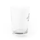 はみをの【薄い色用】パン派 Water Glass :left