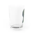 安里アンリの古墳グッズ屋さんの箸墓古墳（シンプルver.) Water Glass :left