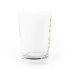 ぽたぽたやのドットパン フルーツサンド キウイ Water Glass :left