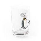 EmiriA artのキングペンギン 親子 試練 Water Glass :left