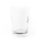 Lizbonのふてぶてニャンコのムスクくん Water Glass :left