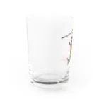 Rock catのKABUKI SAMURAI Water Glass :left