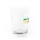 アメリカンベース のハイウェイー Water Glass :left