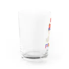 ウサネコのぷり☆ニワトリちゃん Water Glass :left