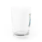 café TIGERのアマビエさま Water Glass :left