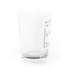 モ ネの女の子(1) デイジー白 Water Glass :left