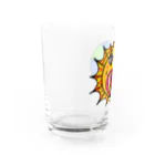 Micky's art _ Officialの地球に恋して　太陽バージョン　グラス Water Glass :left