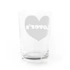 歌謡曲カフェLover'sのloversハート Water Glass :left