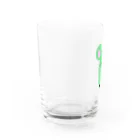 tori_doriのかおながネズミ 緑 Water Glass :left