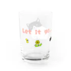 まっちのゆるっと猫·のんびり Water Glass :left