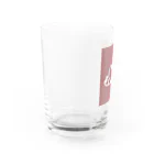 mri___のheart Water Glass :left