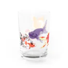 あやるの金魚たち/背景無し Water Glass :left