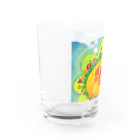 studio.satsukiのはならいおん  Water Glass :left