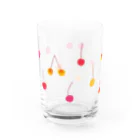 柳田まち Machi Yanagidaのさくらんぼのグラス Water Glass :left