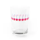 柳田まち Machi YanagidaのさくらんぼのグラスB Water Glass :left