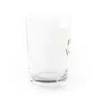 ねむるのチューリップ Water Glass :left