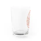 HELLO AND GOODBYEのAMBIE 朱 Water Glass :left