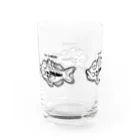 バサーズ構成員のバサーズくん Water Glass :left