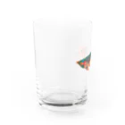 キナッコのキナッコさんちのアジアアロワナ(赤) Water Glass :left