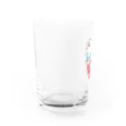 ことりグッズ屋のインコアイス(ヴァイオレット) Water Glass :left