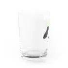 松村有莉の店のパンダの顔グッズ Water Glass :left