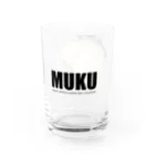 moromi_mukuの謎猫：飲み物用 Water Glass :left