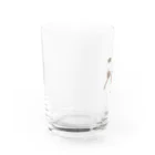 わたあめわんこしょっぷのほほえむ、わたあめわんこ Water Glass :left