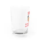 との１００記念グラス Water Glass :left