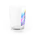 不死奇ヨンシィ✋👲🤚の大天使がぶり蒸気波崇拝 Water Glass :left