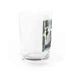 gackeyの背伸び PANDA Water Glass :left