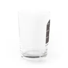 大阪日本橋オタクバーLittletale(リトルテイル)のLittletaleロゴシリーズ(BLK) Water Glass :left