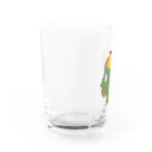 梨子の脳味噌プリンちゃん Water Glass :left