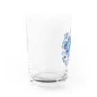 月久音工房の星空のお花たち Water Glass :left