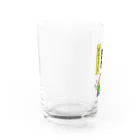 たまのはなsho-kaiのさくま良子作「妖怪アマビエ」 Water Glass :left