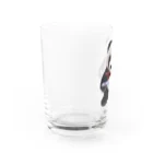 梅星えあ㊪のろまどりパンダ Water Glass :left