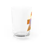 湯沢恵理　宇宙アイテムのメタリックお守り宇宙人グラス Water Glass :left