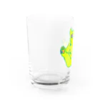 yuuuumのＶ字熊 Water Glass :left
