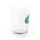 楽しい夏休み研究所のニーハオ！餃子倶楽部（相方用） Water Glass :left