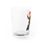 八十三ファミのバーチャルギャングショップの83 VIRTUALWESTERN グッズ Water Glass :left