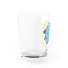 濃厚クリームがけワンコのつやピカななし Water Glass :left