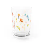 いわたつ ななえの Let's spring Water Glass :left