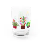 うさぎのきた道&の鉢植えたちC Water Glass :left