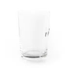 PALMのpalwnamalogo Water Glass :left