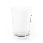 💤ゆめみごこち💤のソーダくまさん Water Glass :left