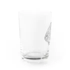 かえるはるきのこ（RURUKO)のディスカス Water Glass :left