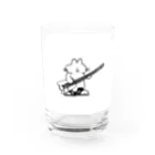 目黒 しおりグッズショップのNo.18 もち子と君のギターグラス　 Water Glass :left