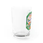 しまはらゆうきのハオチー熊猫茶点！ Water Glass :left