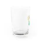 ぐーにゃんのごちそうさがしのクリームソーダ(いやしんぼ編) Water Glass :left